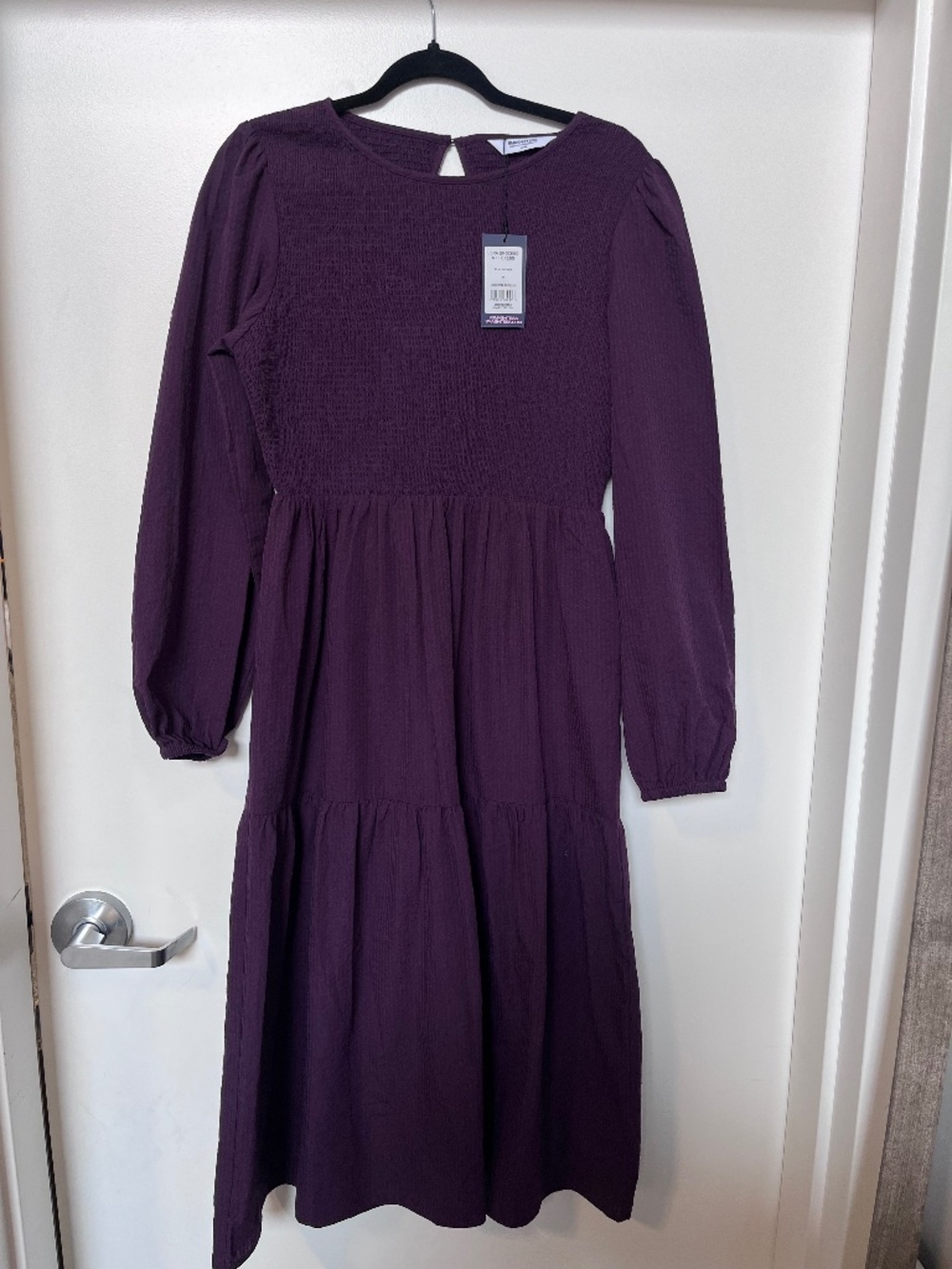 NWT smash and tess plum midi dress medium